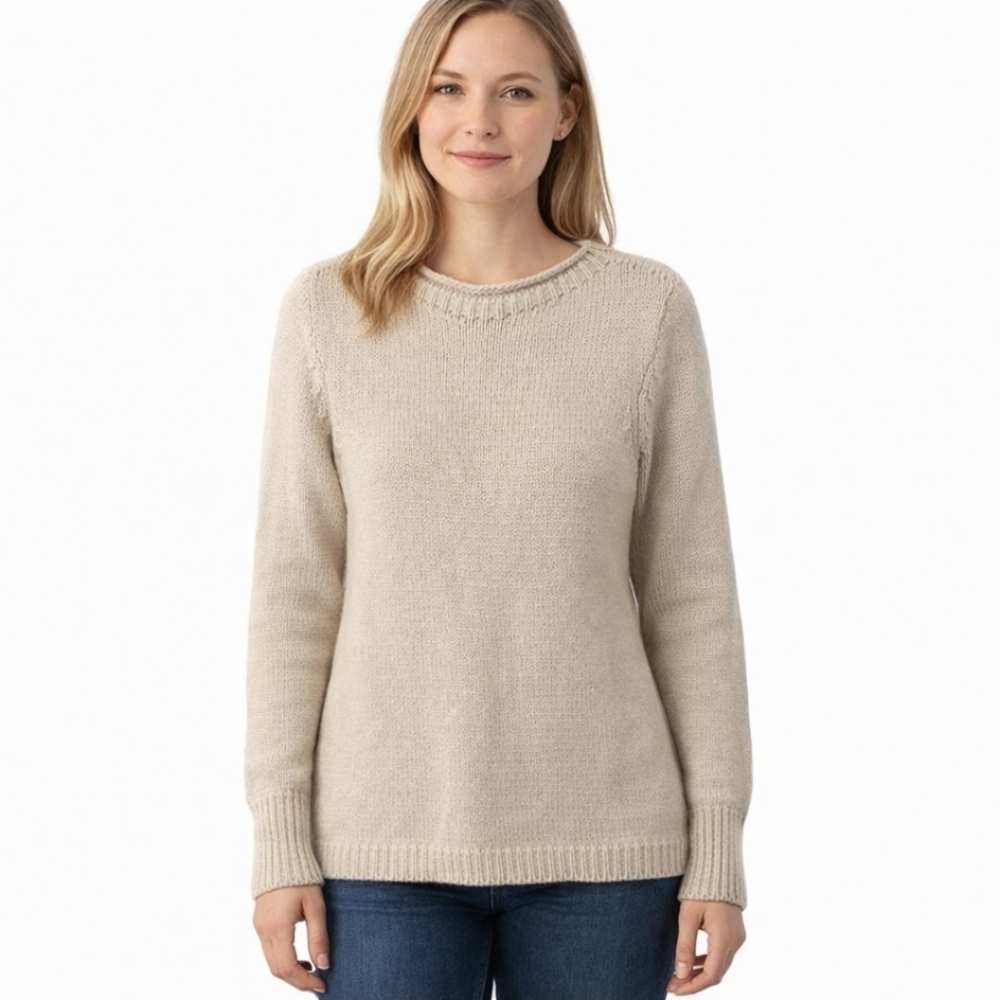 The Row Sweater  wool and cashmere Classic Cream Sz Meduim